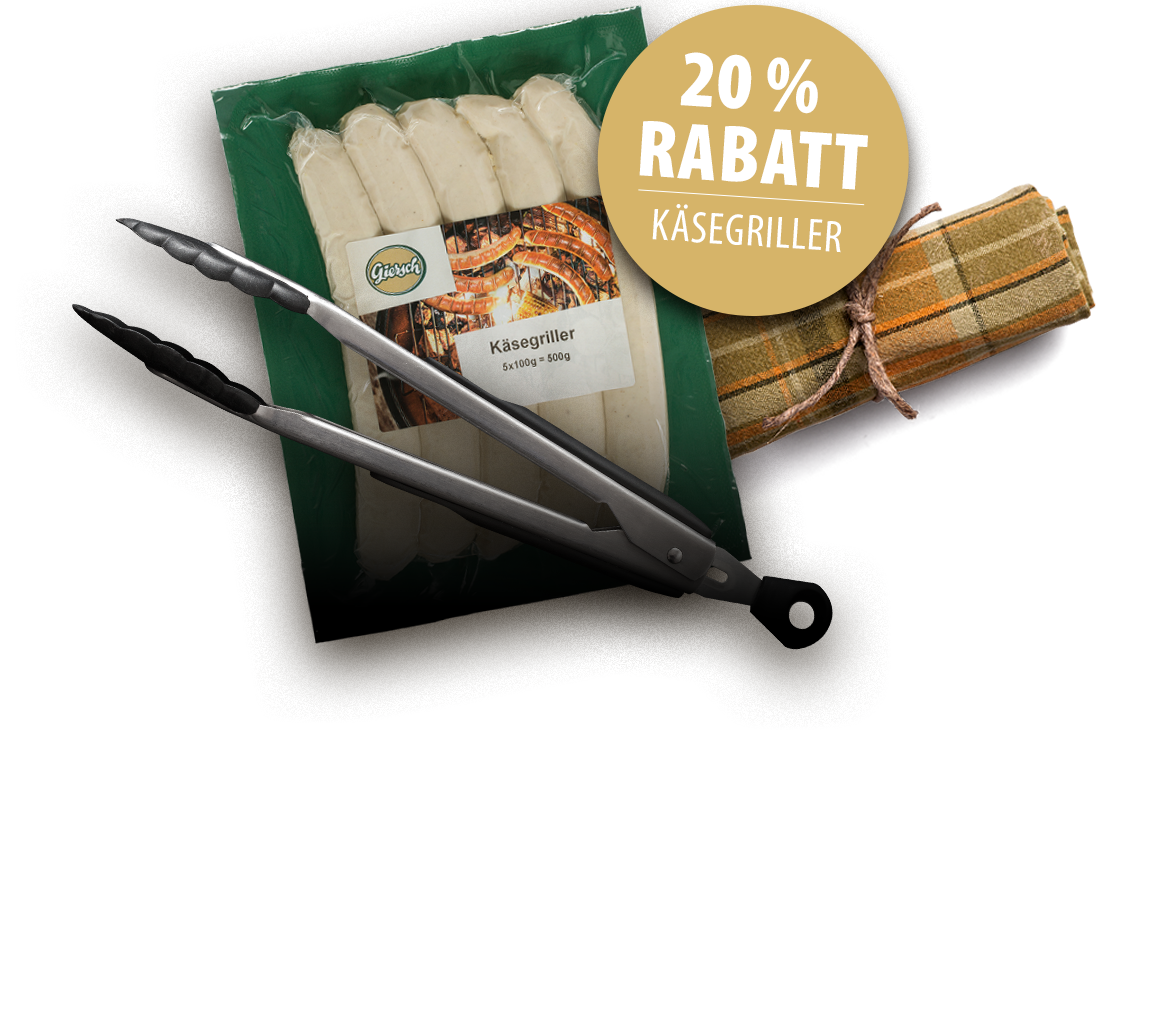 Verpackung Käsegriller